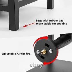 200,000BTU Single Propane Burner For Outdoor Cooking Gas Stove Turkey Fryer