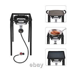 200,000 BTU Portable Outdoor Stove Propane Cooking Gas Cooker BBQ Grill Camping