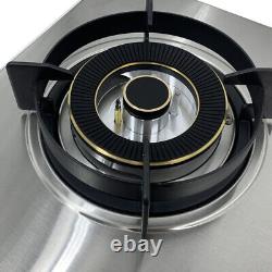 28 Inches LPG / Propane Gas Cooktop Built-in 2 Burners Gas Stove Stainless Steel
