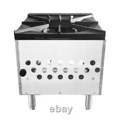 Atosa ATSP-18-1L Single Stock Pot Stove Countertop Portable Commercial Burner