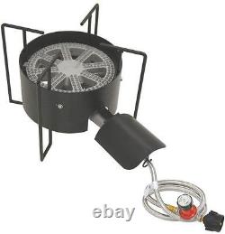 Bayou Classic Kab4 Gas Cast Iron Burner Propane Cooker With House Guard 5501663