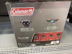 Coleman 4-in-1 Portable Propane Gas Camping Stove, Grill Griddle 7000 BTU, NEW