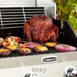 Cuisinart Two Burner Dual Fuel Propane Or Natural Gas Barbecue BBQ Grill