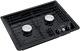 Drop-In Two-Burner Stainless Steel Cooktop with Cast Iron Grate and Propane Ig