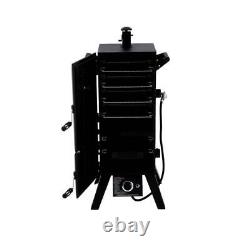 Dyna-Glo Vertical Double Door Propane Gas Smoker Cast-Iron Burner 15,000 BTU