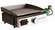Flat Top Portable Propane Cast Iron Griddle Tabletop for Camping & Tailgating