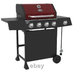 Gas Grill with Side Burner Expert Grill 4-Burner Propane Gas Steak Home Yard New