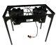 Heavy Duty Steel Propane Gas Double 2 Burner Outdoor Camping Patio Stove Cooker