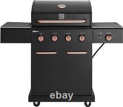 Kenmore PG-A40409S0LB-2 4 Burner Cabinet Style Propane Gas BBQ Grill with Burner