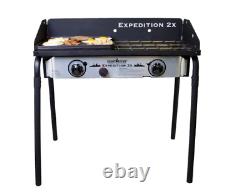 New Camp Chef Expedition 2X 2-Burner Propane Gas Grill in Silver