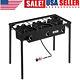 Outdoor Camp Stove Propane Three Burner Gas Cooker Outdoor Camping Stove Grill