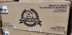 Pit Boss PB757GS Standard 4 Burner Cast Iron Portable Gas Griddle