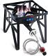 Single Burner Propane Stove Camping Stove 16.5Stainless Steel Burners Outdoor