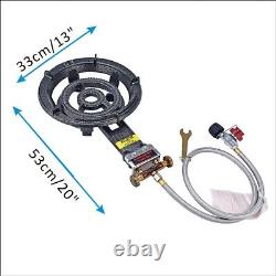 Single Propane Burner For Outdoor Cooking Gas Stove Camping