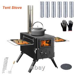 TOAUTO Smokeless Fire Pit Stove Bonfire Outdoor Wood Burning Camping Tent Stove