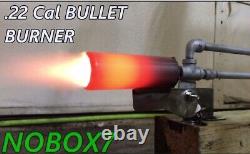 Waste Oil or propane burner fits all forges melts cast Iron Air compressor power