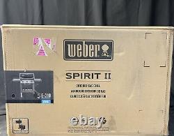 Weber Spirit II E-310 3 Burner Outdoor Gas Grill Black New Open Box